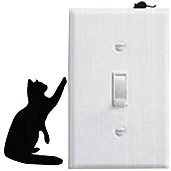Decal Cat & Mouse